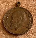 Draag Medaille Willem III Koning der Nederlanden GH Luxembur, Ophalen of Verzenden, Brons, Nederland