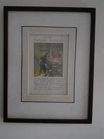 Oude gravure smid, Ophalen of Verzenden