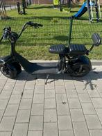 Mooie electrische scooter / chopper zwart, Fietsen en Brommers, Snorfietsen en Snorscooters, Ophalen, Zo goed als nieuw, Elektrisch