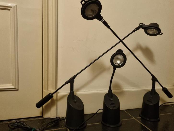 Bureaulamp vintage TPB Airone jaren 80 Postmodern, Huis en Inrichting, Lampen | Tafellampen, Minder dan 50 cm, Kunststof, Ophalen of Verzenden