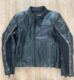 Dianese leren motorjas, zgan, maat 50, bruin/zwart, Ophalen of Verzenden, Tweedehands, Jas | leer
