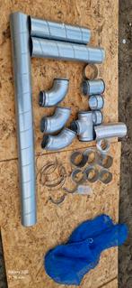Spirobuis 125mm + hulpstukken, Ophalen, Afvoer, Gebruikt, Aluminium