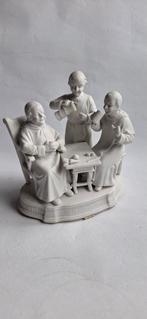 Porseleinen beeld van monniken "Beim Klosterbier" c.1900, Ophalen of Verzenden