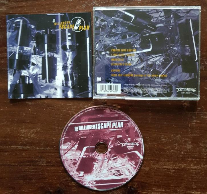 The Dillinger Escape Plan cd hardcore rock EP, Cd's en Dvd's, Cd's | Hardrock en Metal, Zo goed als nieuw, Ophalen of Verzenden