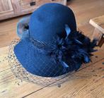 Boerenbruiloft hoedje zwart, Kleding | Dames, Carnavalskleding en Feestkleding, Ophalen, Zo goed als nieuw, Carnaval, Accessoires