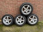 15 inch 4x100 velgen met vredestein winterbanden uit 2019, Ophalen, Gebruikt, 15 inch, Banden en Velgen