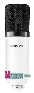Studio Microfoon set, USB Microfoon, Tafelarm, Plopkap, Wit, Muziek en Instrumenten, Vonyx, Nieuw, Info@marbeco.nl, Studiomicrofoon