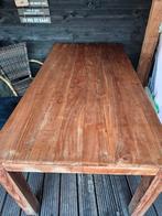 Teak houten eetTafel   180 / 90, Ophalen, Gebruikt, Teakhout, 50 tot 100 cm