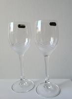 Set kristallen wijnglas J.G. Durand France, Ophalen of Verzenden, Zo goed als nieuw, Kristal, Glas of Glazen