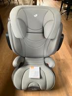 Joie Traver autostoel grijs voor 15-36kg 3-12jr, met boekje, Autogordel of Isofix, Gebruikt, 15 t/m 36 kg, Verstelbare rugleuning