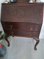 Antiek bureau met beschadigd schrijfblad, Ophalen of Verzenden