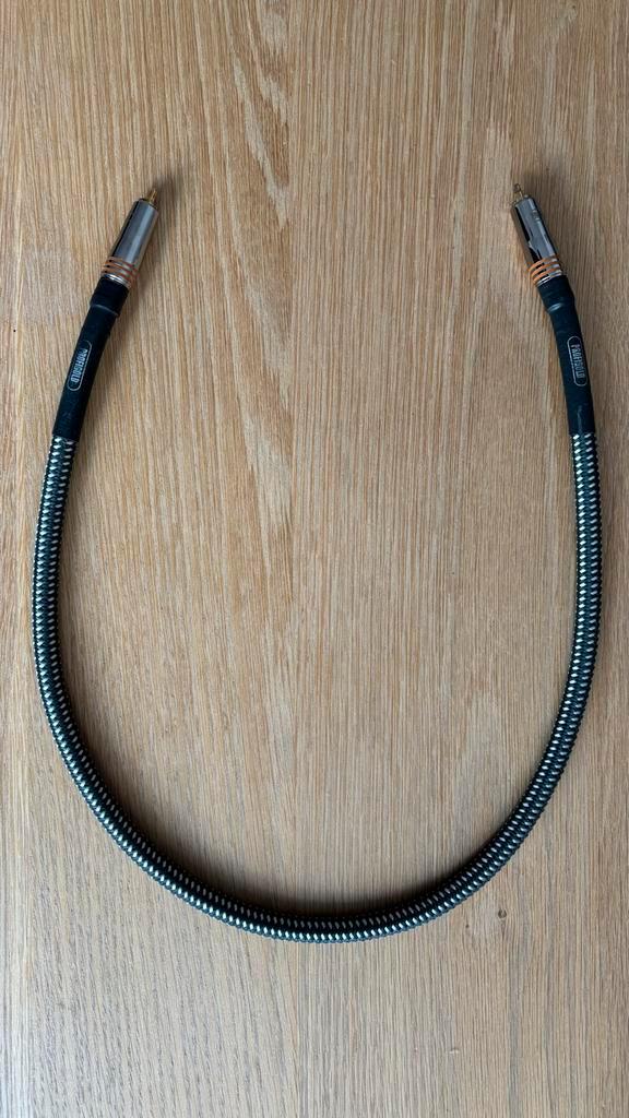 Hoogwaardige Hifi Profigold Coaxiale Kabel - 80cm, Audio, Tv en Foto, Audiokabels en Televisiekabels, Zo goed als nieuw, Coaxiale kabel