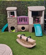 Step2 speeltoestel cluster clubhouse incl 2 step2krukjes!, Ophalen of Verzenden, Zo goed als nieuw, Hout