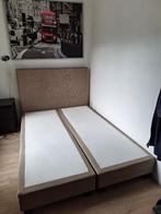 boxsping twijfelaar, Huis en Inrichting, Ophalen, Gebruikt, Beige, 140 cm