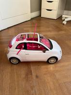 Barbie auto wit/roze, Ophalen of Verzenden, Zo goed als nieuw