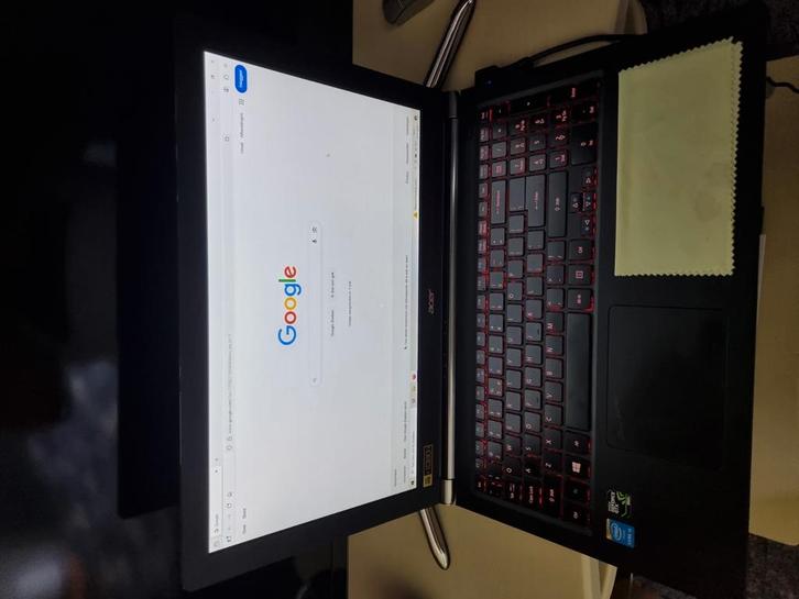 Acer Aspire Nitro Laptop, Computers en Software, Windows Laptops, Gebruikt, 15 inch, HDD, 2 tot 3 Ghz, 8 GB, Qwerty, Met videokaart