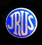 Irus tractor speld- blauw emaille, Verzenden, Nieuw, Transport, Speldje of Pin