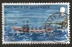Guernsey 2, roeiboot, Verzenden, Gestempeld