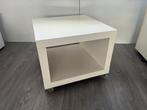 Bijzettafeltje op wieltjes, Huis en Inrichting, Tafels | Bijzettafels, Minder dan 55 cm, Gebruikt, Vierkant, Modern