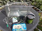 Aquarium met pomp en toebehoren, Dieren en Toebehoren, Reptielen en Amfibieën | Toebehoren, Ophalen of Verzenden, Gebruikt, Terrarium of Paludarium