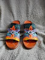 gave slippers, hippie festival, 39, Kleding | Dames, Schoenen, Slippers, Overige kleuren, Nieuw, Ophalen of Verzenden