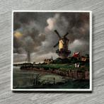 Vintage / antiek / brocante Mettlach tegeltje, Ophalen of Verzenden