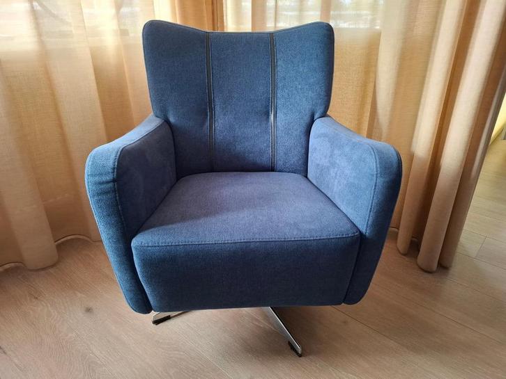 Draaifautuil, Huis en Inrichting, Fauteuils, Gebruikt, 50 tot 75 cm, Minder dan 75 cm, Ophalen