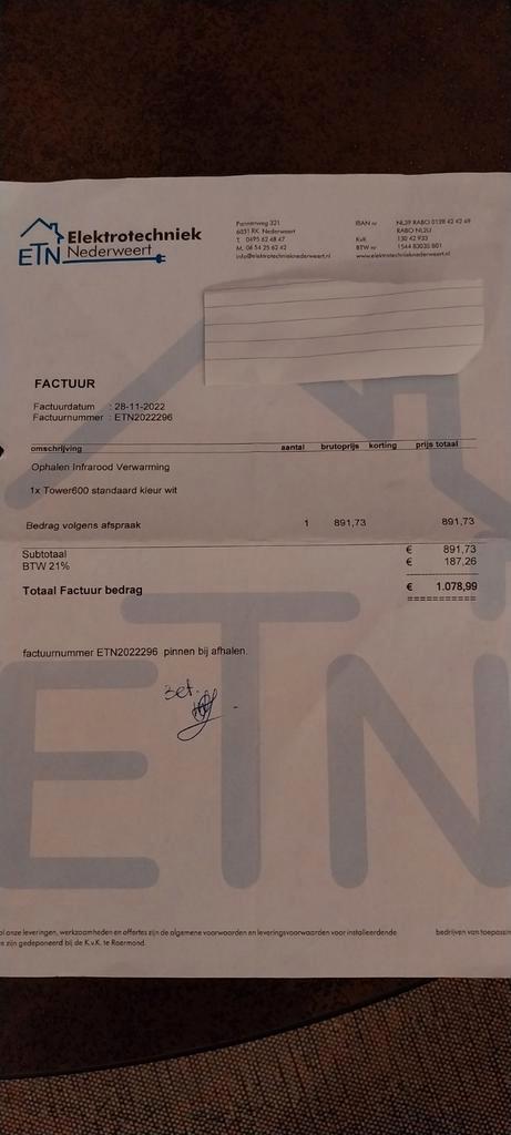 Infrarood Verwarmingstoren Tower 600 - ZGAN, Huis en Inrichting, Kachels, Ophalen