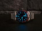 Steinhart Ocean 39 GMT 2 blue/red Pepsi set, Sieraden, Tassen en Uiterlijk, Overige merken, Staal, Ophalen of Verzenden, Staal