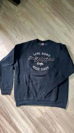 Fijne Harley Davidson sweater trui staat XL maar valt als L, Ophalen, Tweedehands