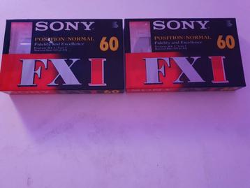 Nieuwe Cassettes SONY beschikbaar voor biedingen