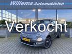 Fiat 500 0.9 TwinAir Turbo Lounge Panodak, Navigatie & Clima, Stof, Gebruikt, Met garantie (alle), 905 kg