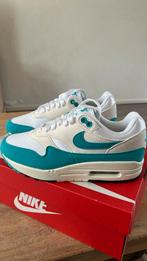 Nike Air Max 1 Turquoise - Nieuwstaat! Maat 38, Ophalen of Verzenden, Zo goed als nieuw, Blauw, Sneakers of Gympen