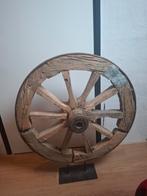 Antiek Wagenwiel Decoratie, Ophalen