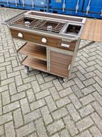 Vintage Buitenkeuken uit jaren '70 gasstel, Ophalen, Gebruikt, Campingmeubel-accessoire