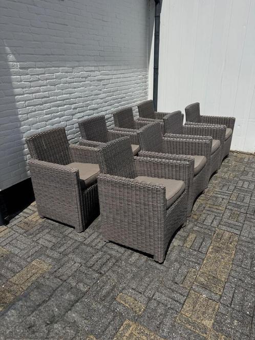 Borek Plaza Tuinstoelen 6x, Tuin en Terras, Tuinstoelen, Zo goed als nieuw, Ophalen of Verzenden