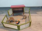 Schleich konijnenhok, Ophalen, Zo goed als nieuw, Paard, Beeldje of Figuurtje