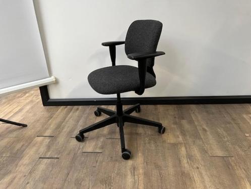 Bureaustoel Hopp Fenice wolvilt antraciet grijs, Huis en Inrichting, Bureaustoelen, Grijs, Ophalen