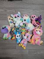 Diverse knuffels Ty glitterogen unicorn eenhoorn K9369, Ophalen of Verzenden, Zo goed als nieuw, Overige typen