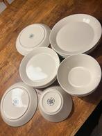 Iitalla Arabia Teema Servies - 6 Personen kleur linnen, Keramiek, Ophalen of Verzenden, Zo goed als nieuw, Effen