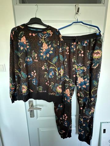 Zgan huispak panterprint en bloemen NEXT tall mt. XXL 52/54 beschikbaar voor biedingen