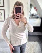 Zachte YAYA V-hals trui – comfy & classy // Maat S, Beige, Ophalen of Verzenden, Zo goed als nieuw, Yaya