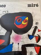 Miro tentoonstelling affice Unesco van 80 x 65 cm, Ophalen, Gebruikt, Onbekend, Onbekend