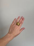 Gouden kleur ring met kat design, Sieraden, Tassen en Uiterlijk, Ringen, Nieuw, Ophalen of Verzenden, Dame of Heer, Goud