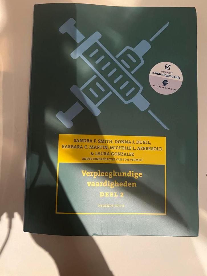 Verpleegkundige Vaardigheden Deel 2 - Nieuwstaat, Boeken, Studieboeken en Cursussen, Zo goed als nieuw, HBO, Alpha, Ophalen of Verzenden