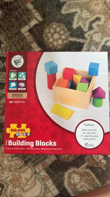 Bigjigs regenboog blokken beschikbaar voor biedingen