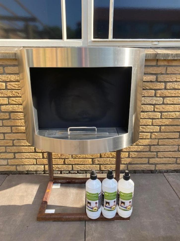 Kachel voor binnen en/of voor buiten, Tuin en Terras, Tuinhaarden, Gebruikt, Ophalen