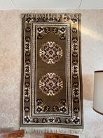 Tibetaans handgeknoopt wollen Himalaya tapijt 180x93cm, Ophalen, Bruin, 50 tot 100 cm, Zo goed als nieuw