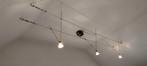 Plafondlamp strak industrieel met spotjes, Huis en Inrichting, Lampen | Plafondlampen, Ophalen of Verzenden, Zo goed als nieuw