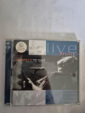 Walter Trout & The Free Radicals - Live Trout. 2cd. 2000 beschikbaar voor biedingen